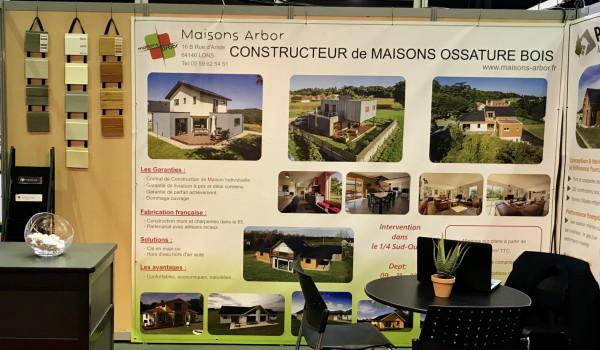 Maisons Arbor au salon de l'habitat et déco de PAU 64